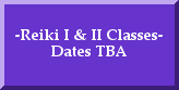 Reiki Classes